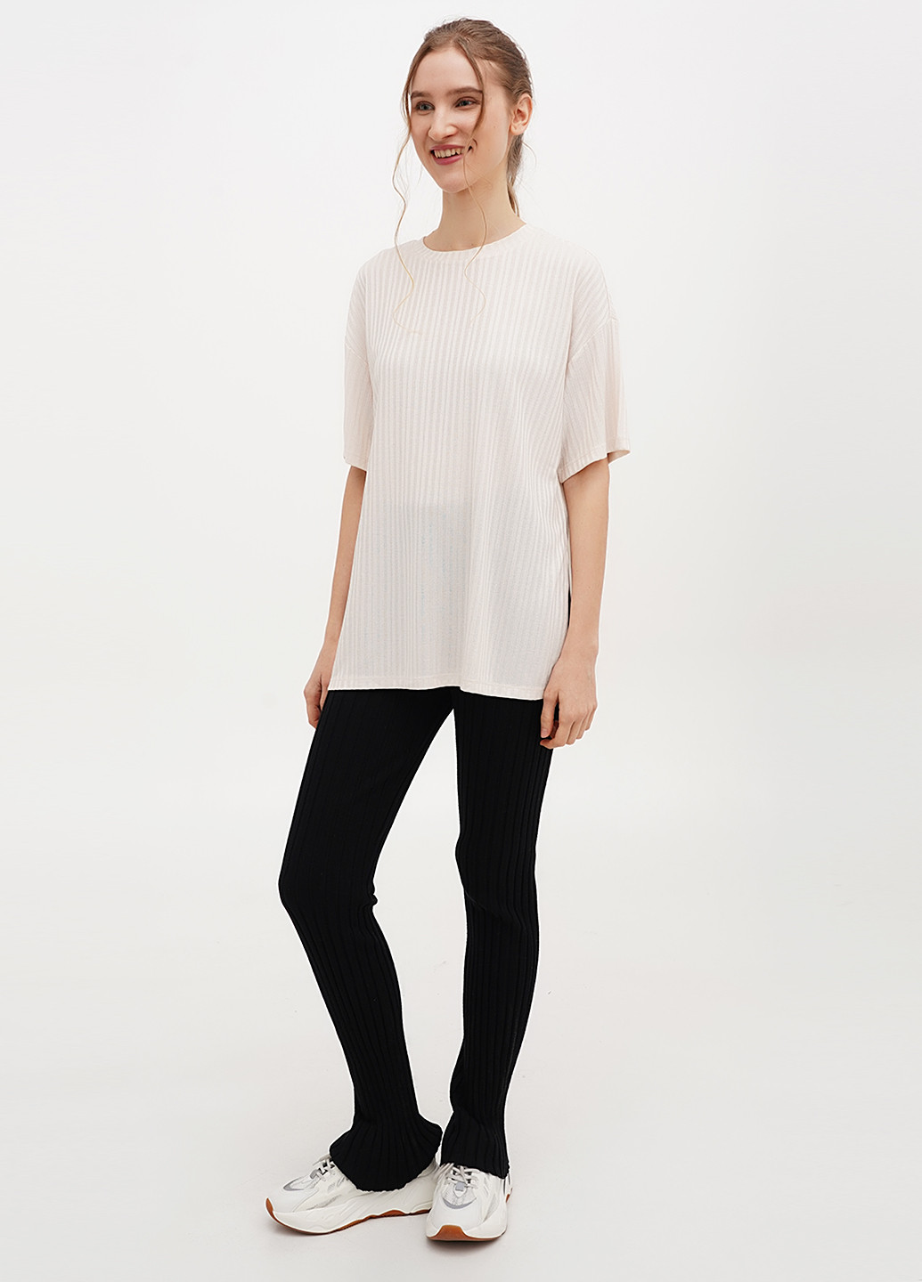 Черные демисезонные леггинсы Monki