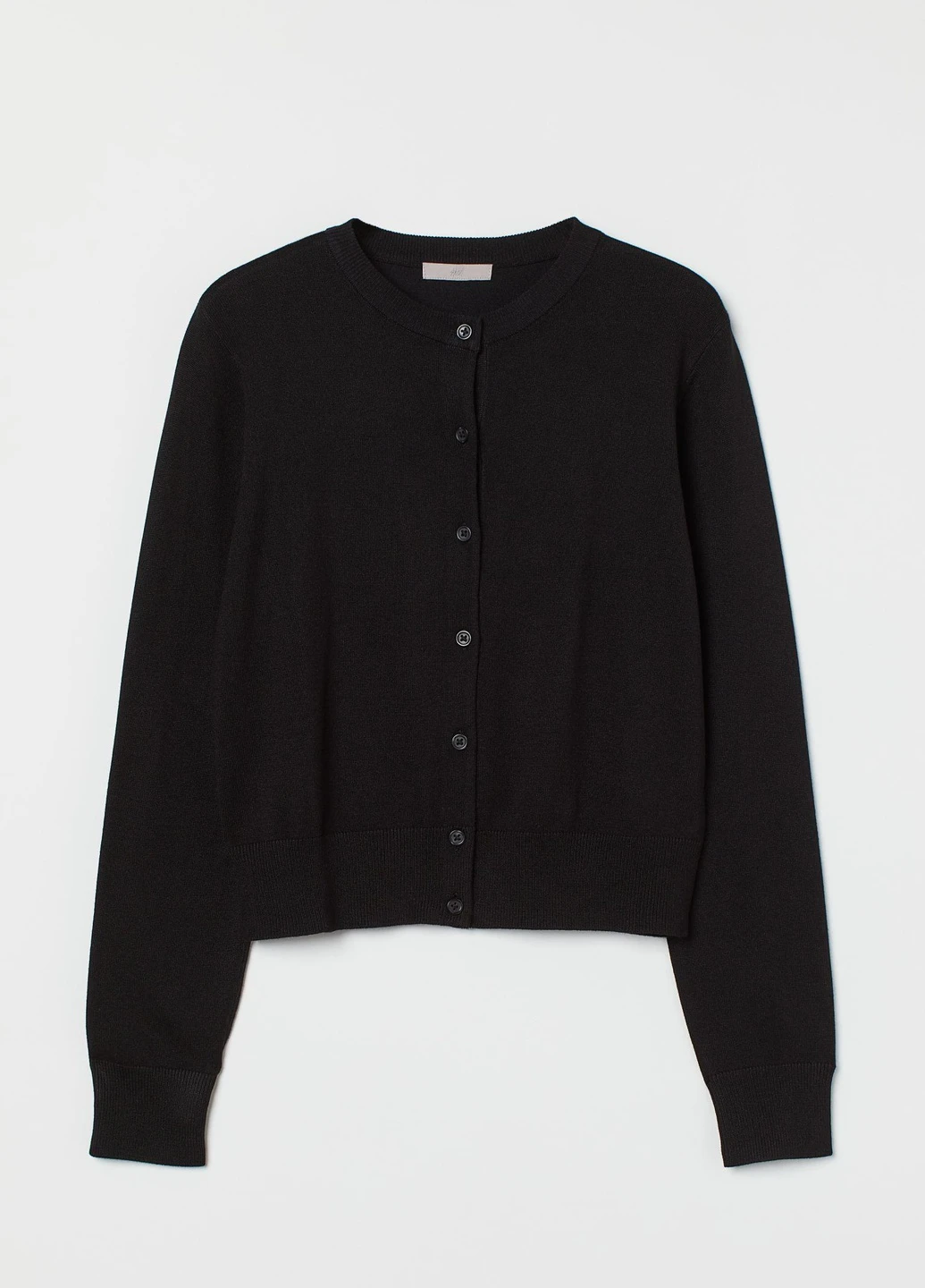 Кардиган демісезон,чорний, H&M Basic (254655460)