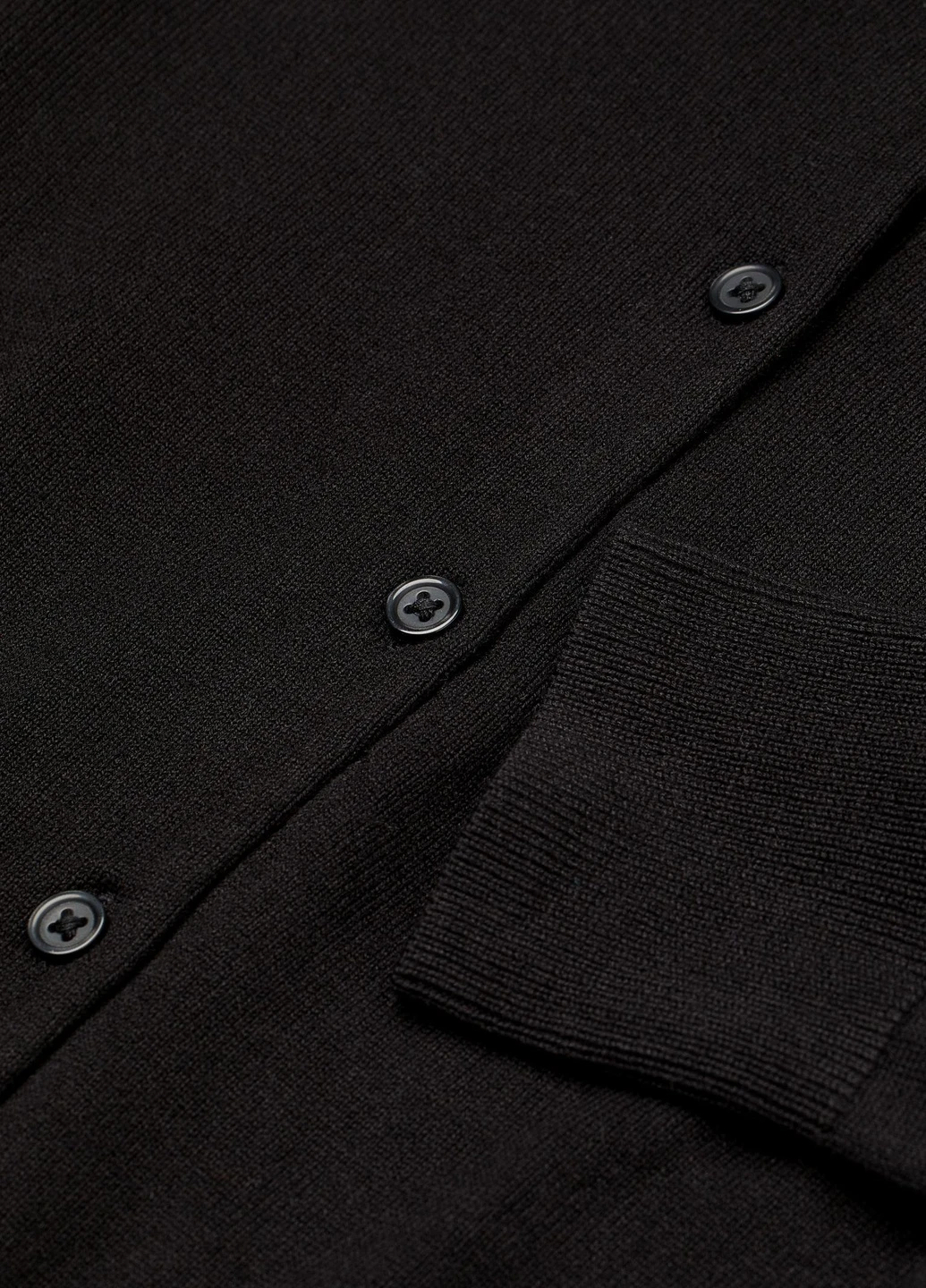 Кардиган демісезон,чорний, H&M Basic (254655460)