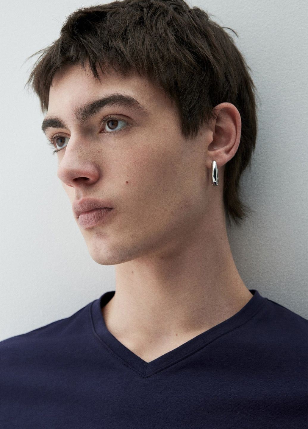 Темно-синя футболка H&M