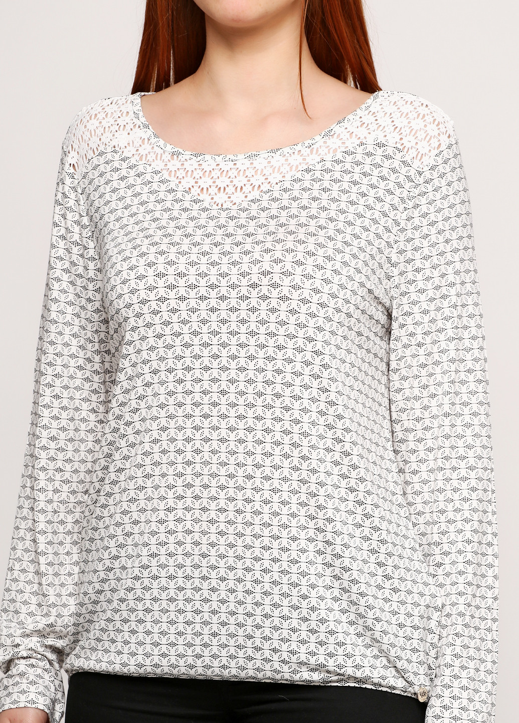 Молочная демисезонная блуза Liu-Jo