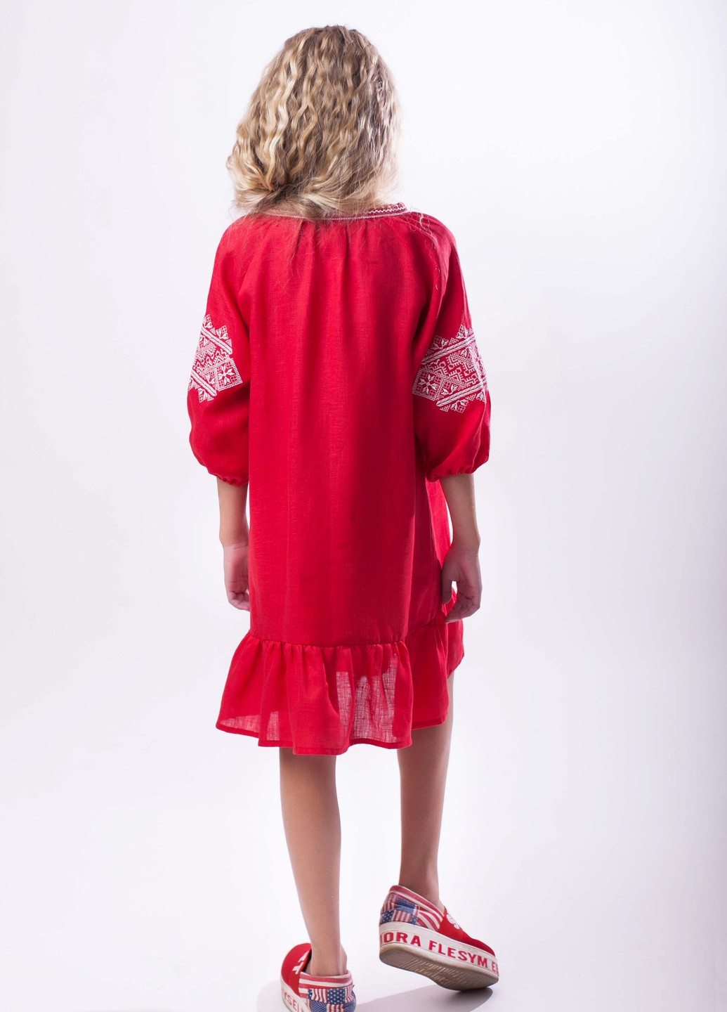 Платье с вышивкой для девочки BeART твори мир (212208048)