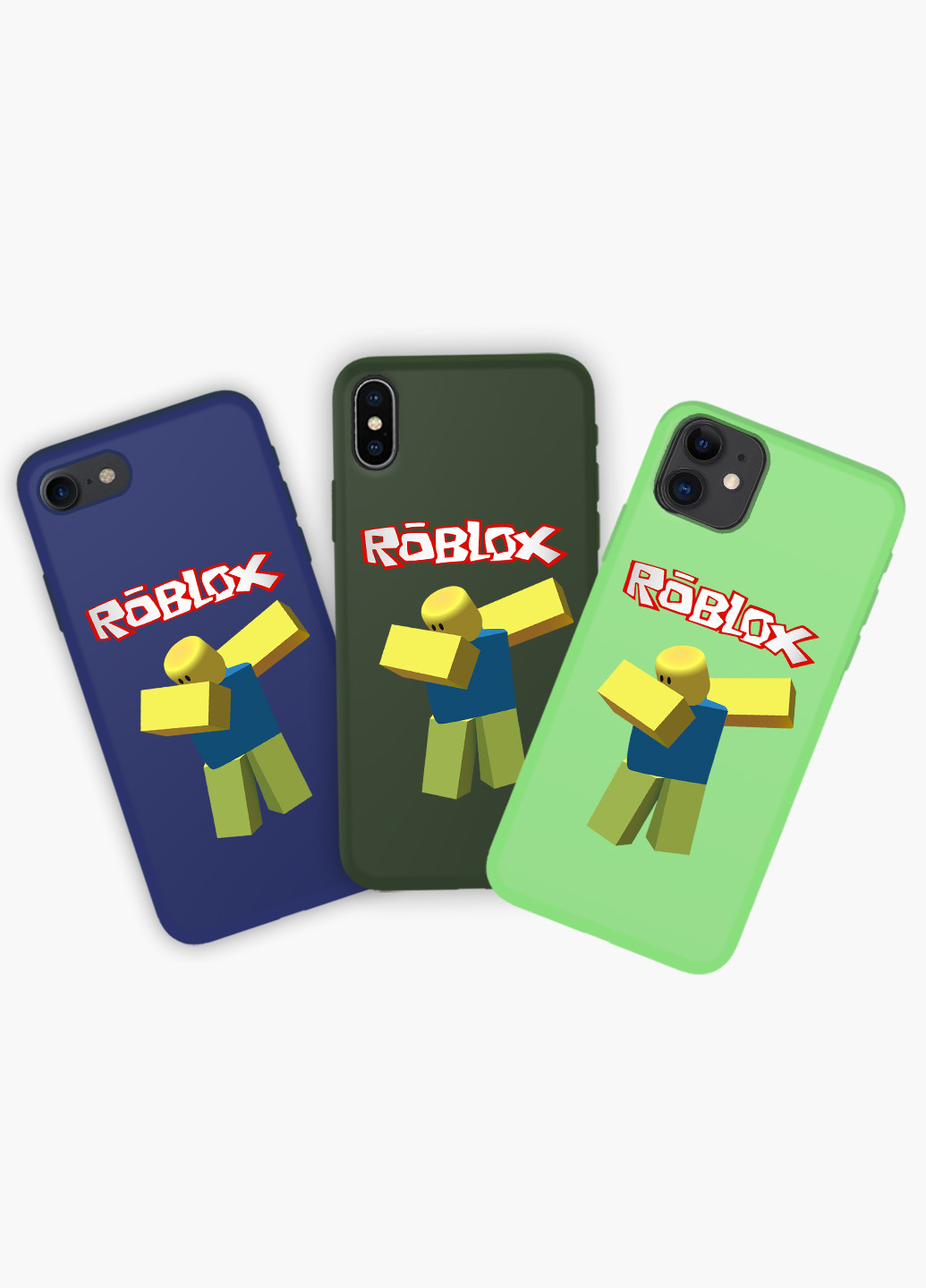 Чохол силіконовий Apple Iphone 8 plus Роблокс (Roblox) (6154-1707) MobiPrint (219552294)