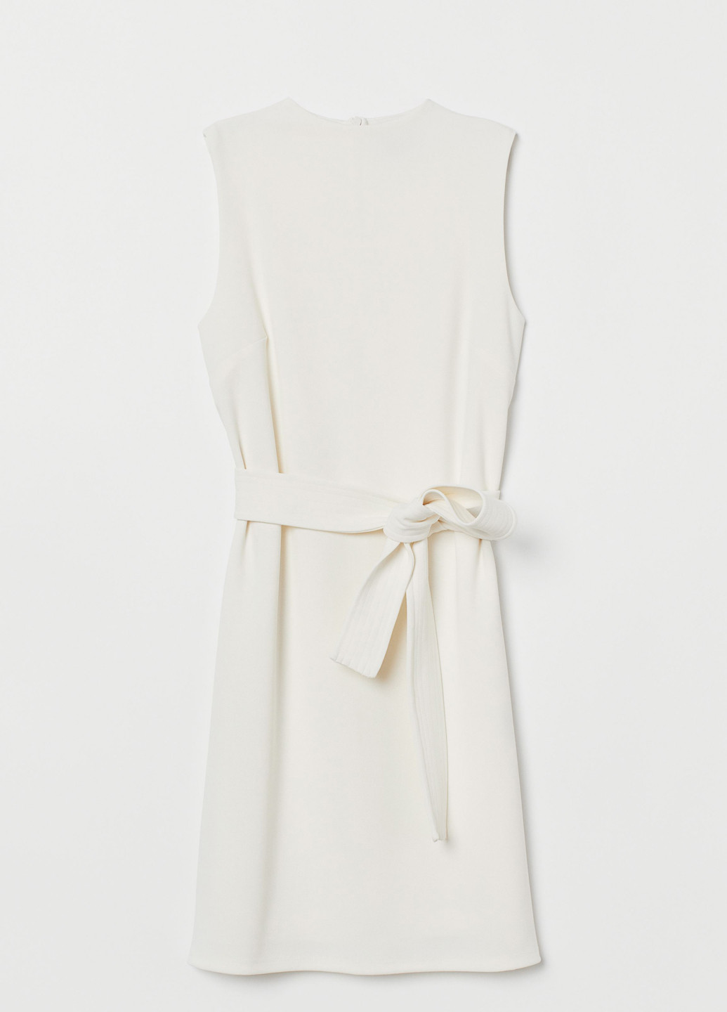 Молочное кэжуал платье футляр H&M