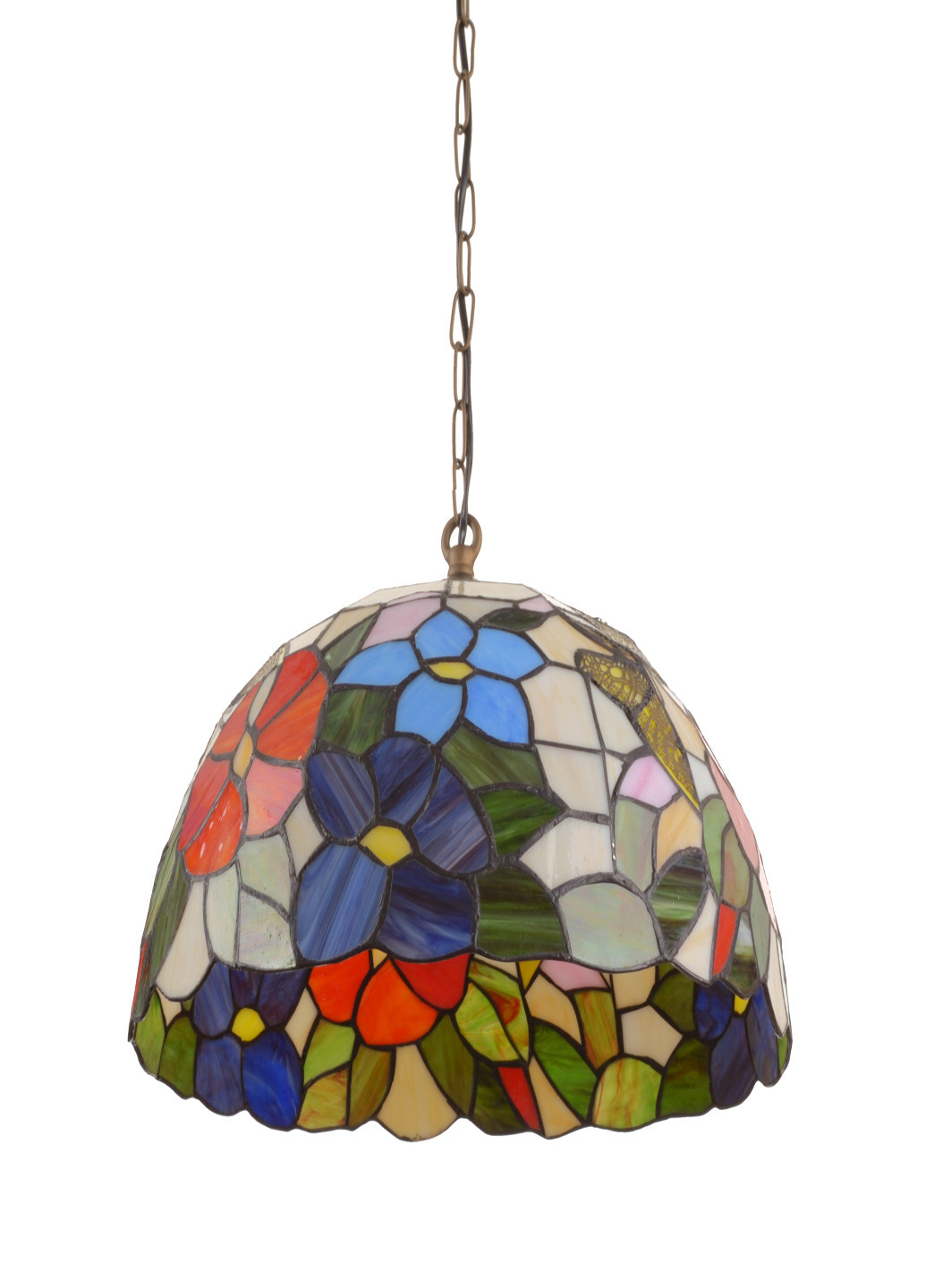 Люстра Тиффани на две лампочки BR-657S/16-2 E27 Brille (242444959)