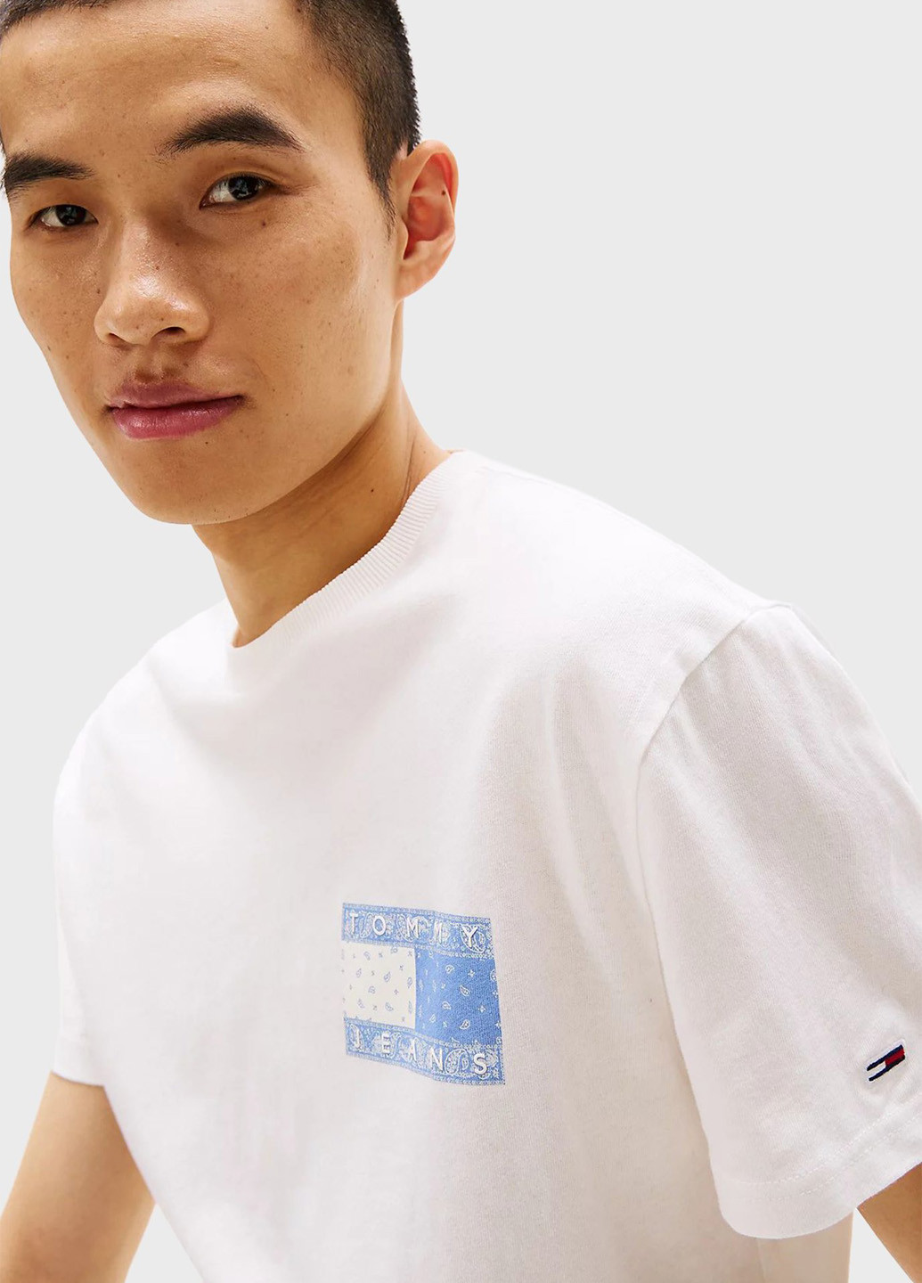 Біла футболка Tommy Jeans