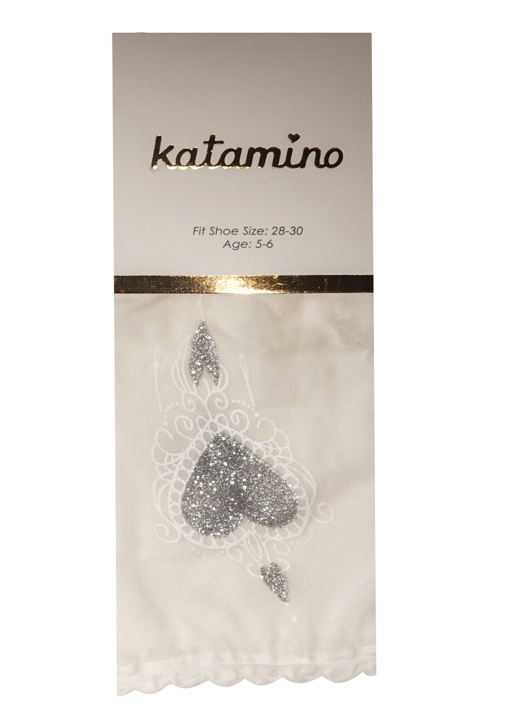 Шкарпетки для дівчат (поліамід),, 5-6, white Katamino k10025 (218983243)