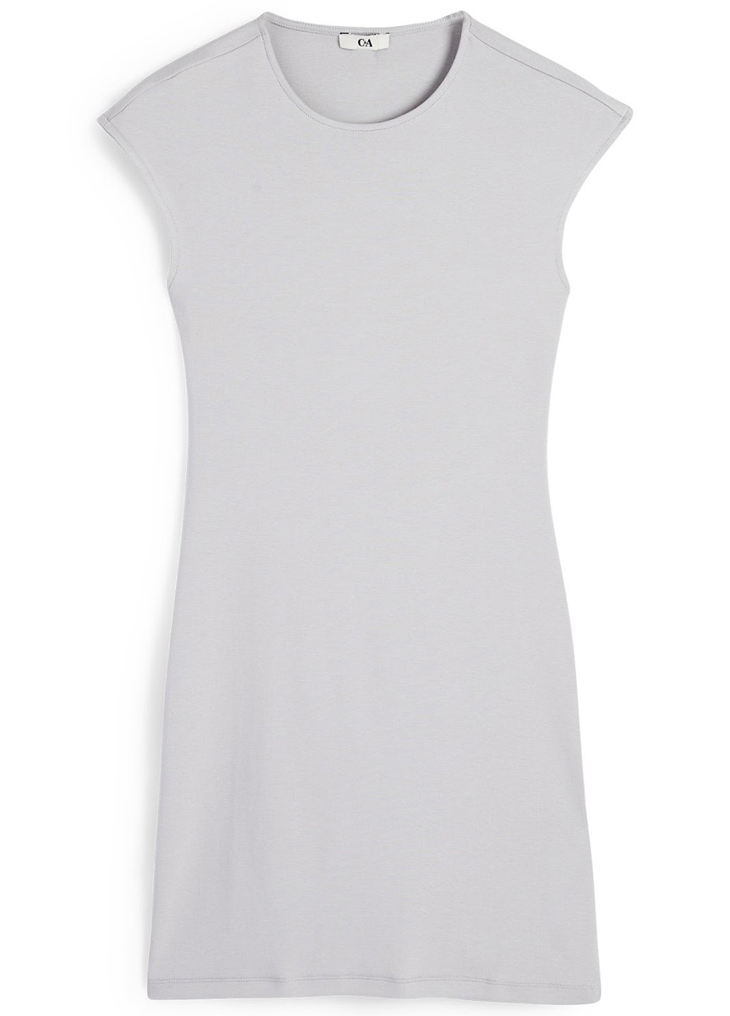 Світло-сіра кежуал сукня силуетна C&A однотонна