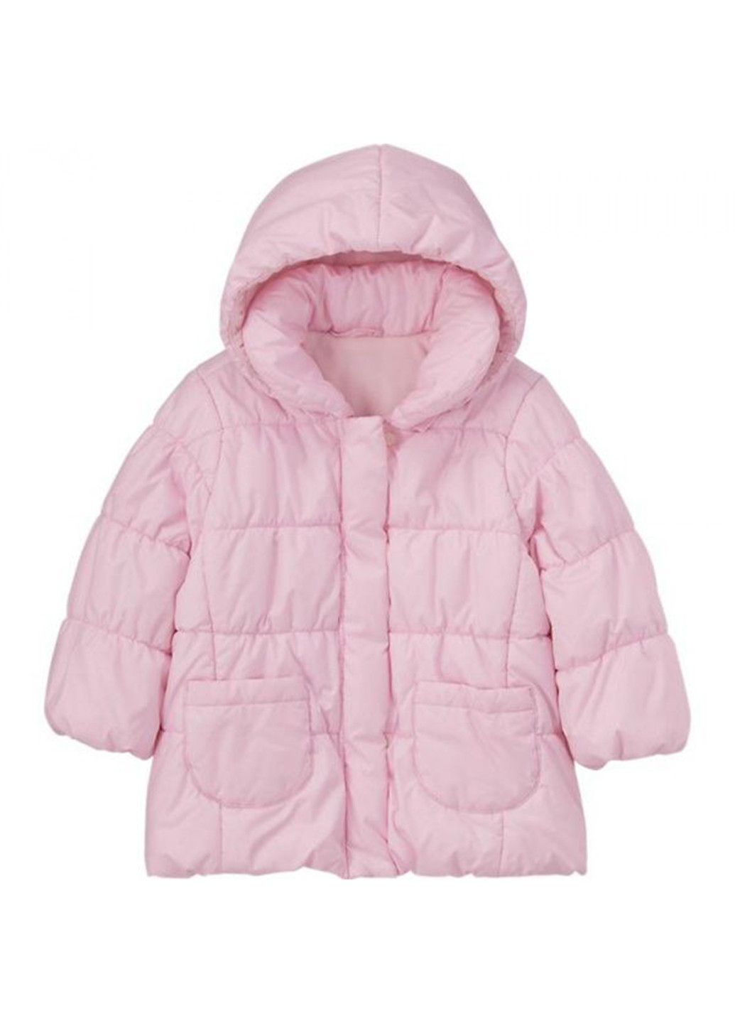 Розовая зимняя куртка Uniqlo