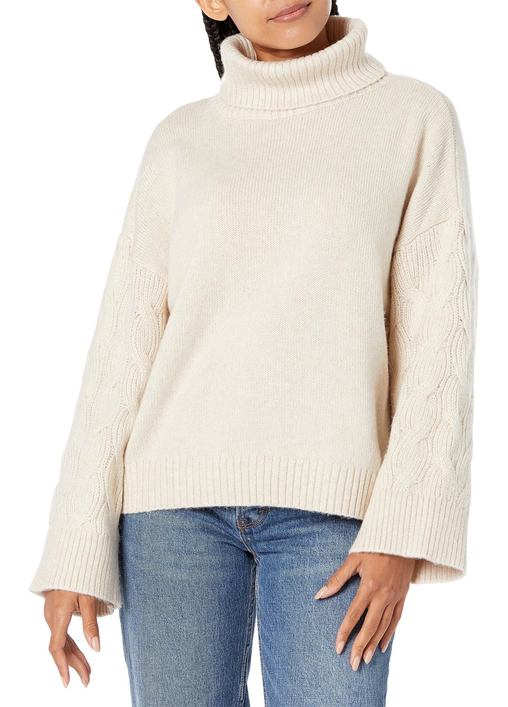 Бежевий демісезонний светр Armani Exchange