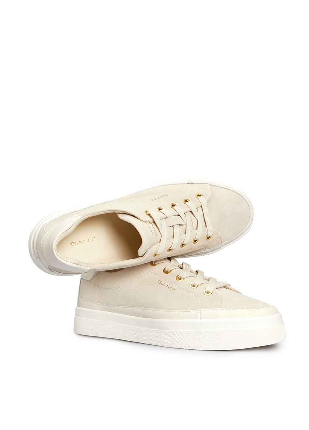 Бежевые кеды Gant
