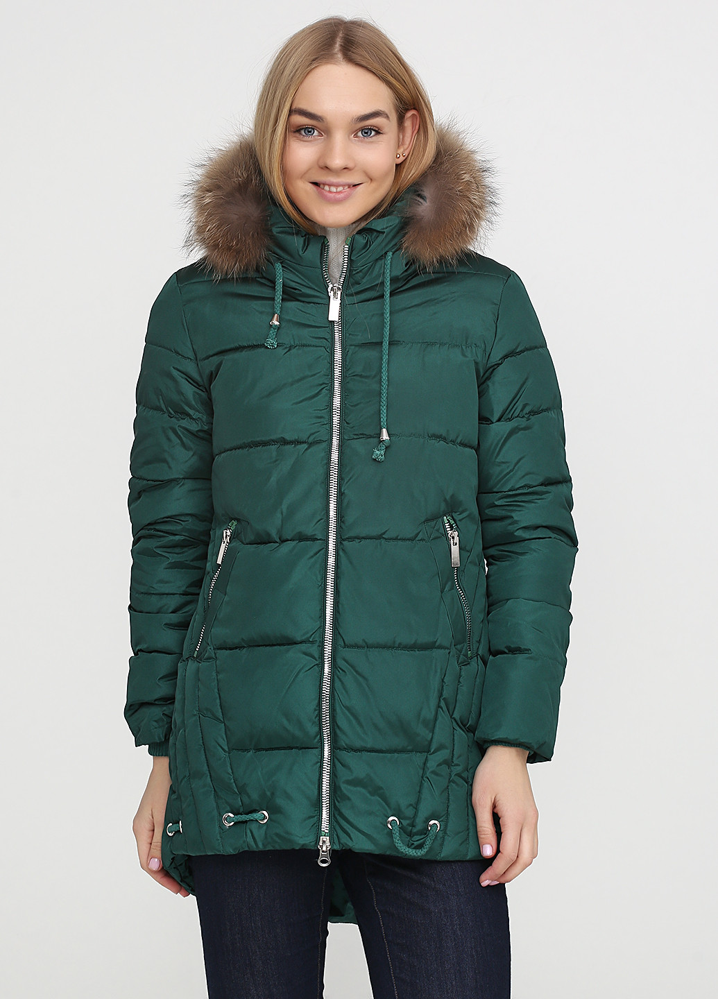 Зелена зимня куртка Monte Cervino