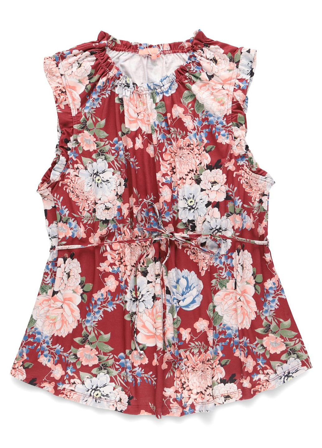 Бордова блуза MINT&BERRY