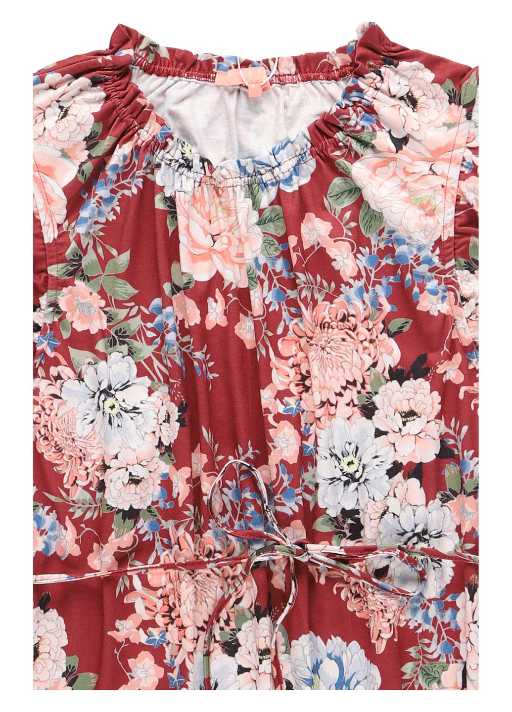 Бордова блуза MINT&BERRY