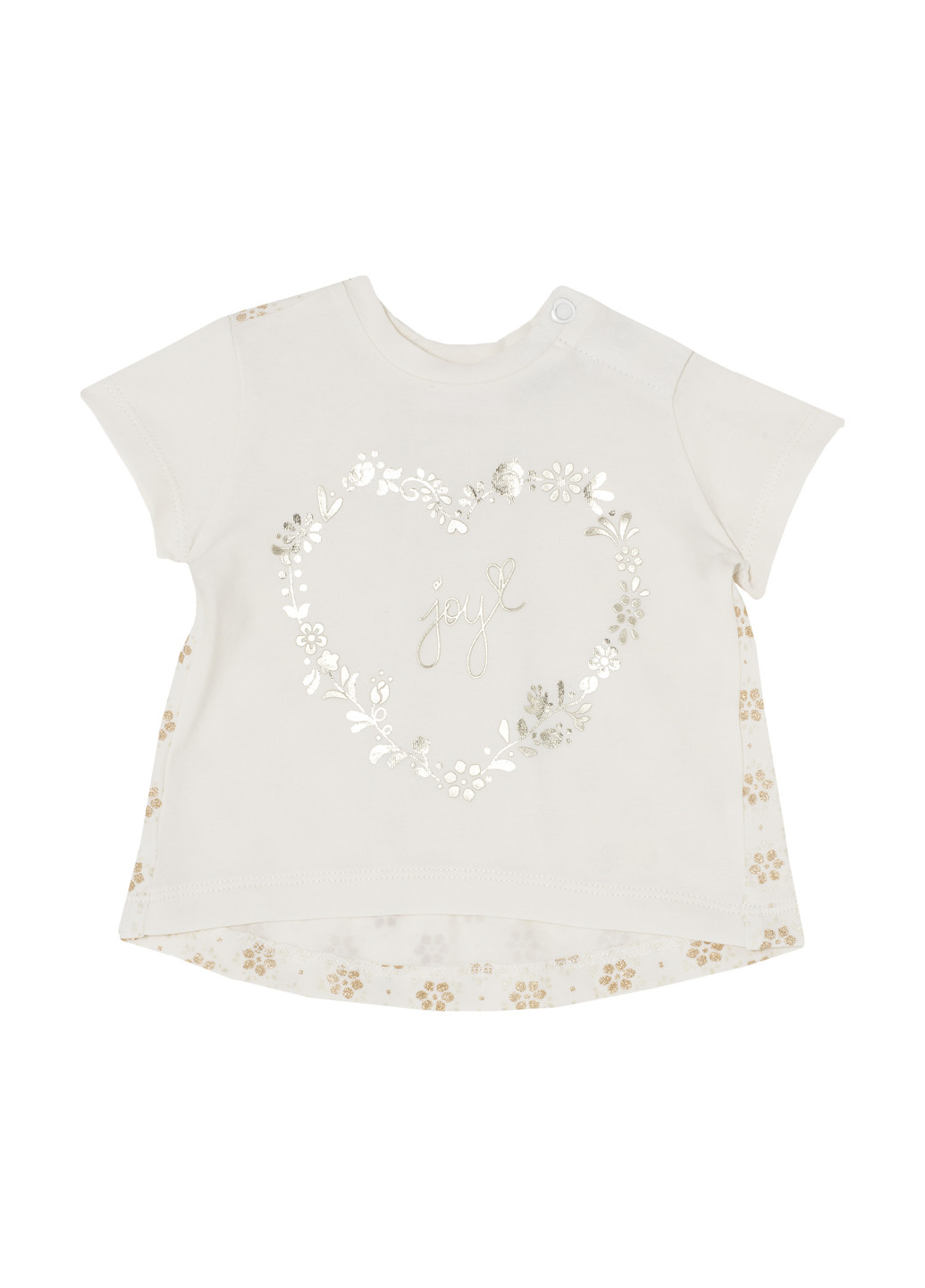 Молочна літня футболка Chicco