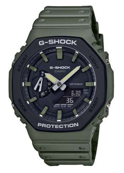 Годинники наручні GA-2110SU-3AER спортивні Casio G-Shock (229044538)