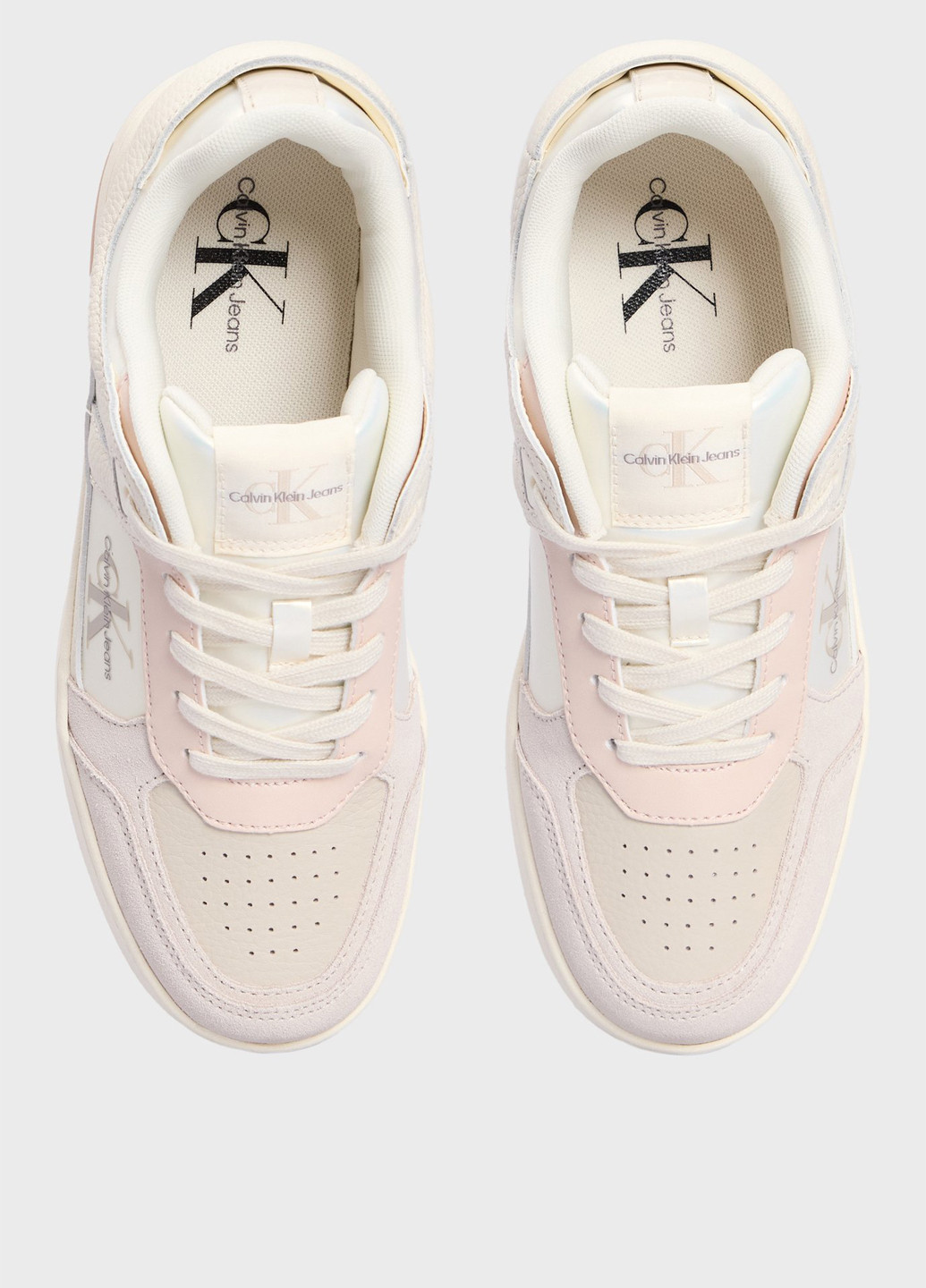 Кроссовки Calvin Klein Jeans белые всесезоны (347073254)