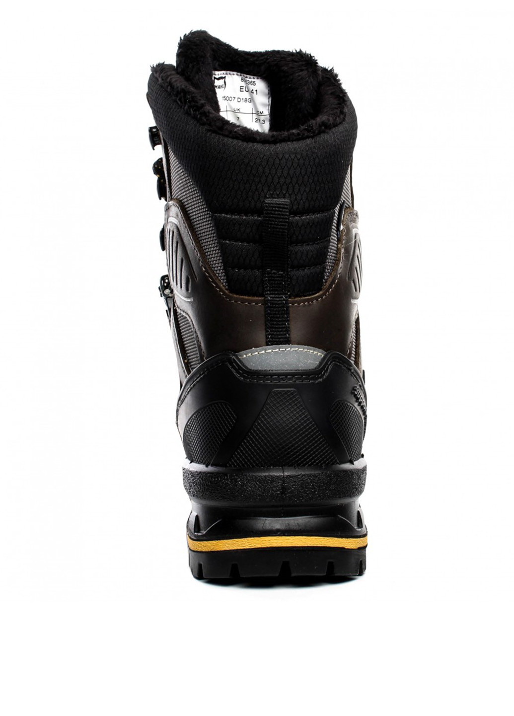 Коричневые зимние ботинки тимберленды Manul