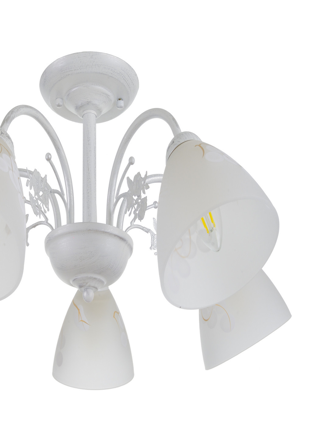 Люстра LK-685S/5 E14 WH/SL Brille (193196121)