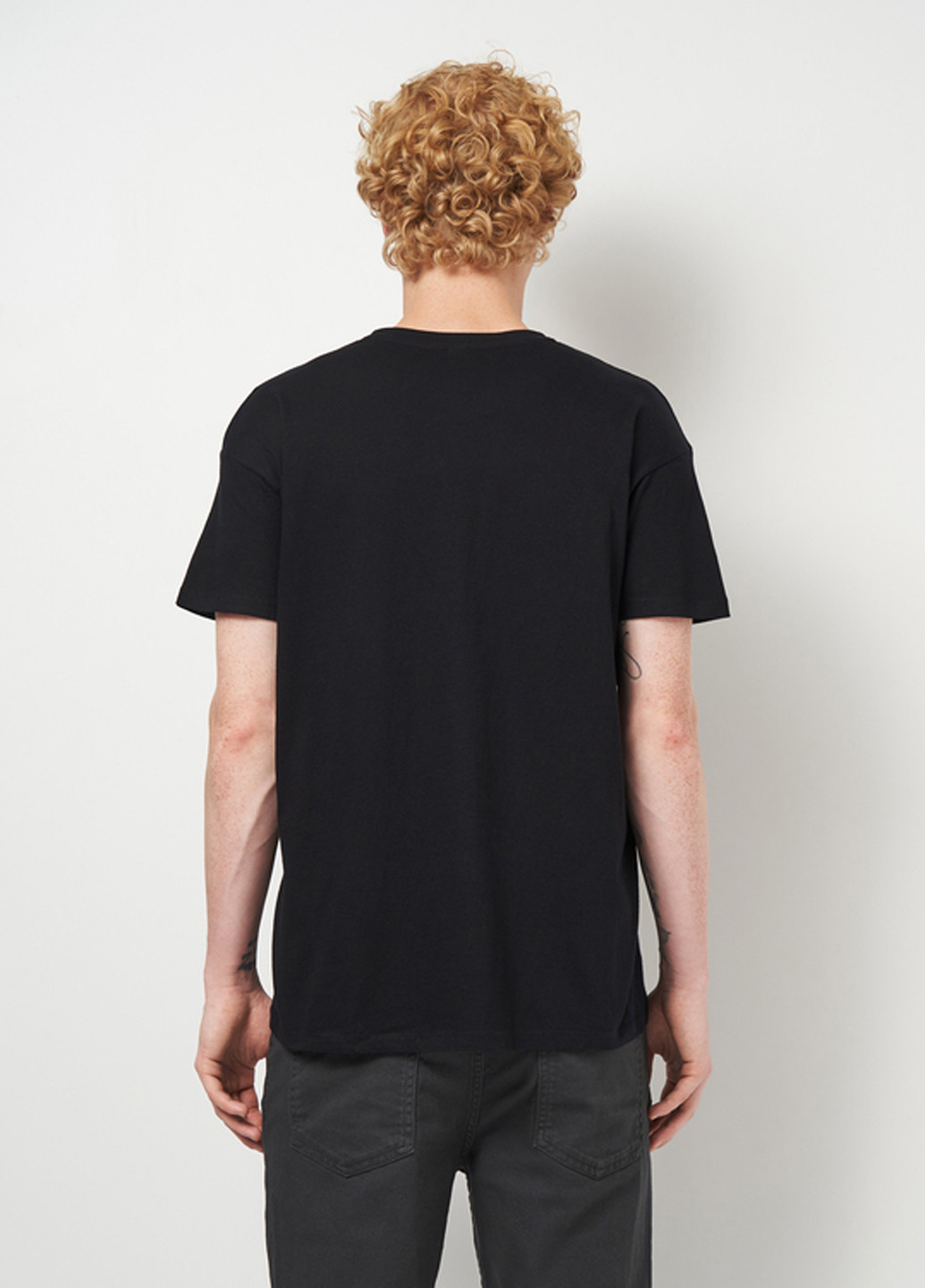 Чорна футболка Sol's Regent