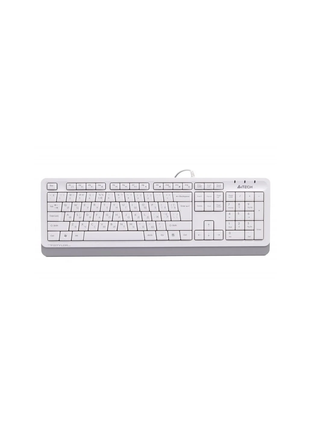 Клавиатура FKS10 USB White A4Tech (253468376)