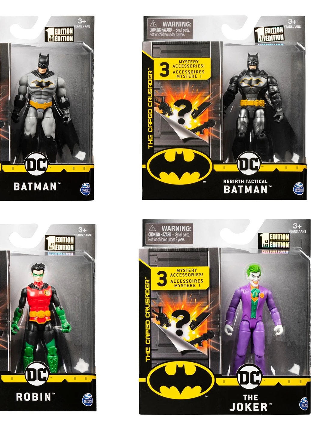 BATMAN　オーダー品 Игрушка фигурка Batman, 10 см, 6 в асс. 6055946 No Name (251910934