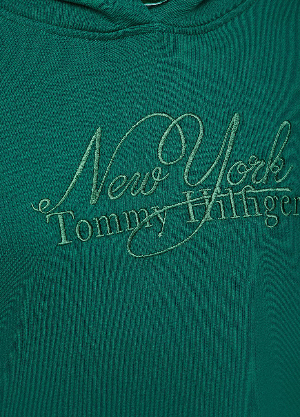 Зелена кежуал сукня сукня-худі Tommy Hilfiger однотонна