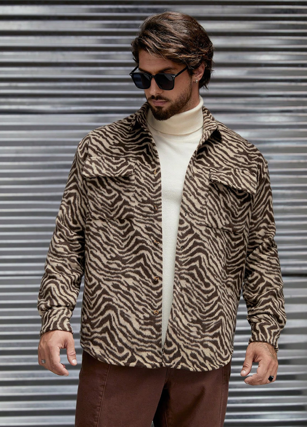 Куртка-сорочка SHEIN (335609035)