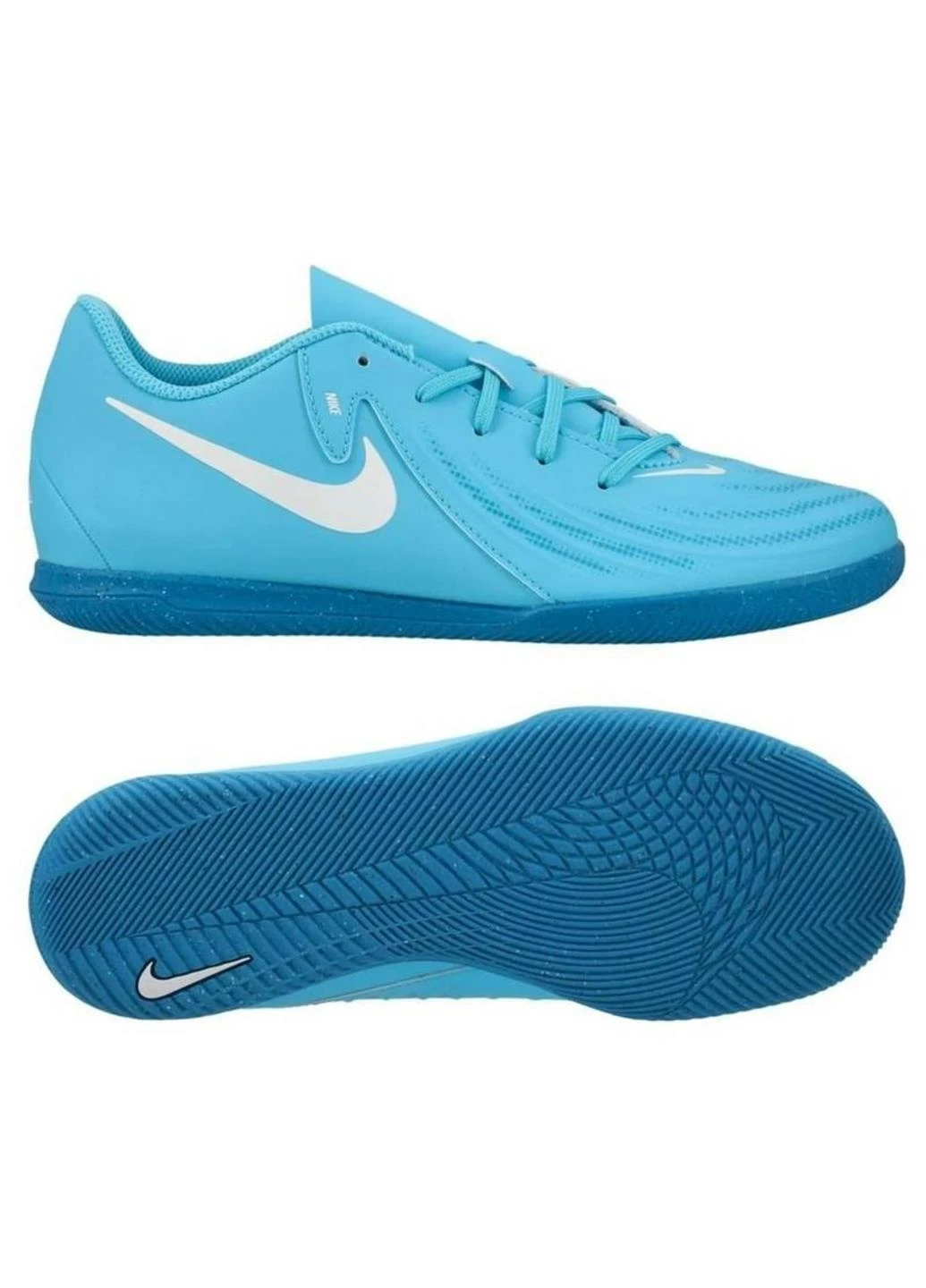 Голубые футбольные футзалки fj2568-400 Nike