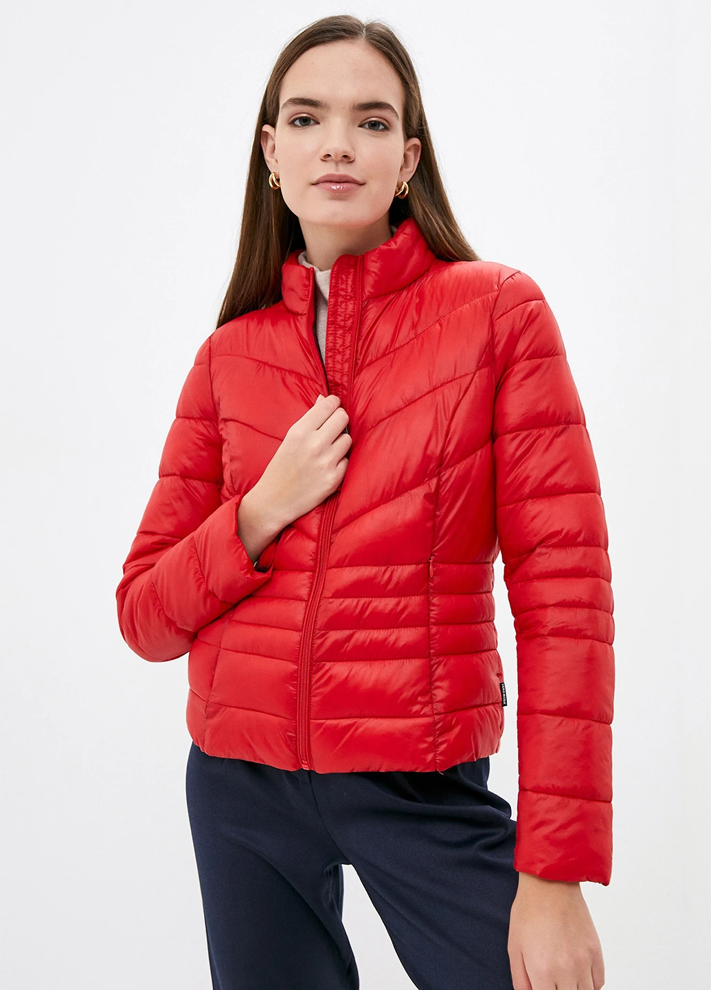 Красная демисезонная куртка Vero Moda