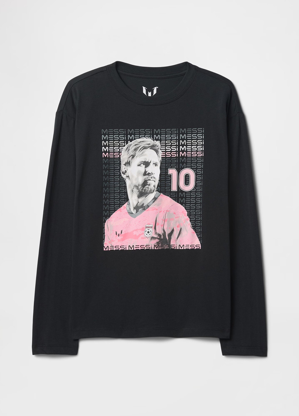 Черный демисезонный кэжуал лонгслив Gap с рисунком