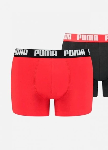 Труси-шорти Basic Boxer 2P 90682309 L 2 шт Red-Black (8718824609799) Puma (252535964)