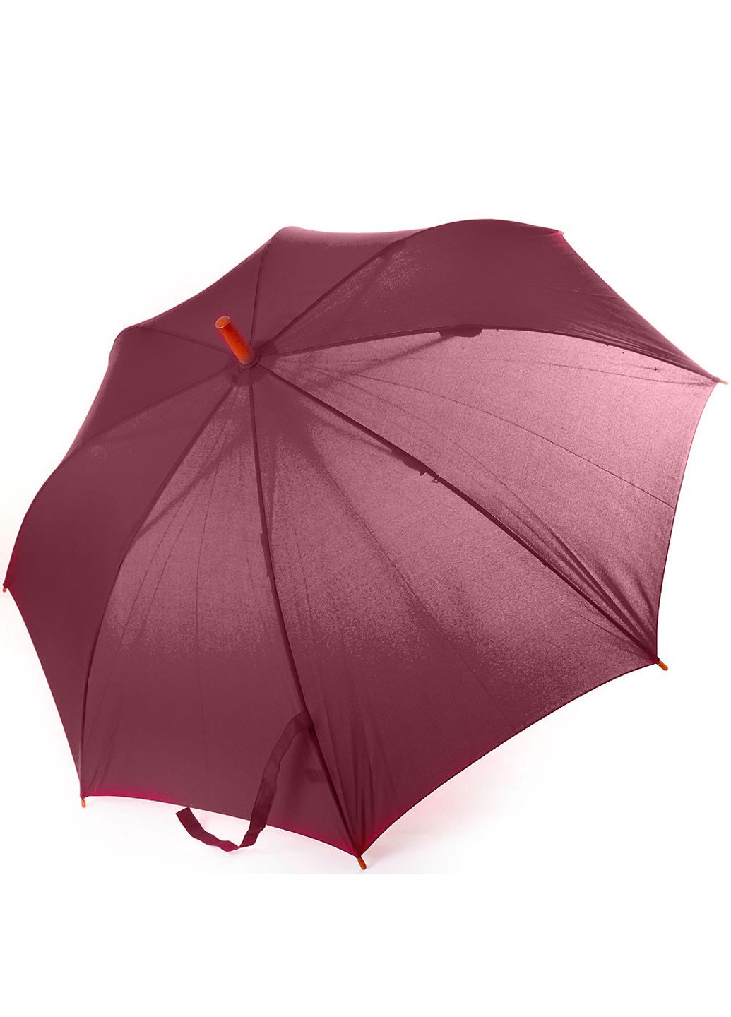 Красный женский зонт-трость полуавтомат 105 см FARE (194317613)