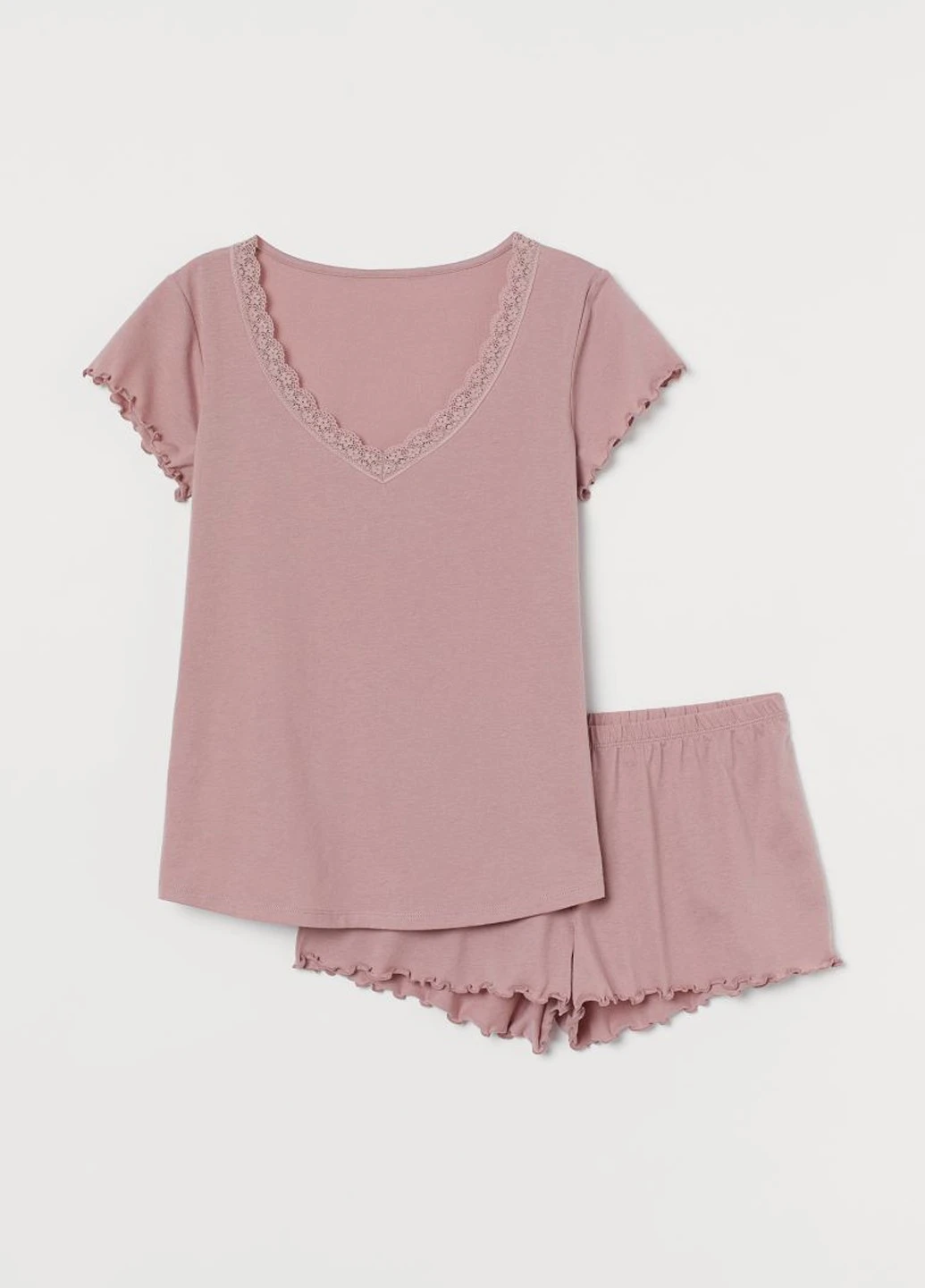 Розовая всесезон пижама H&M