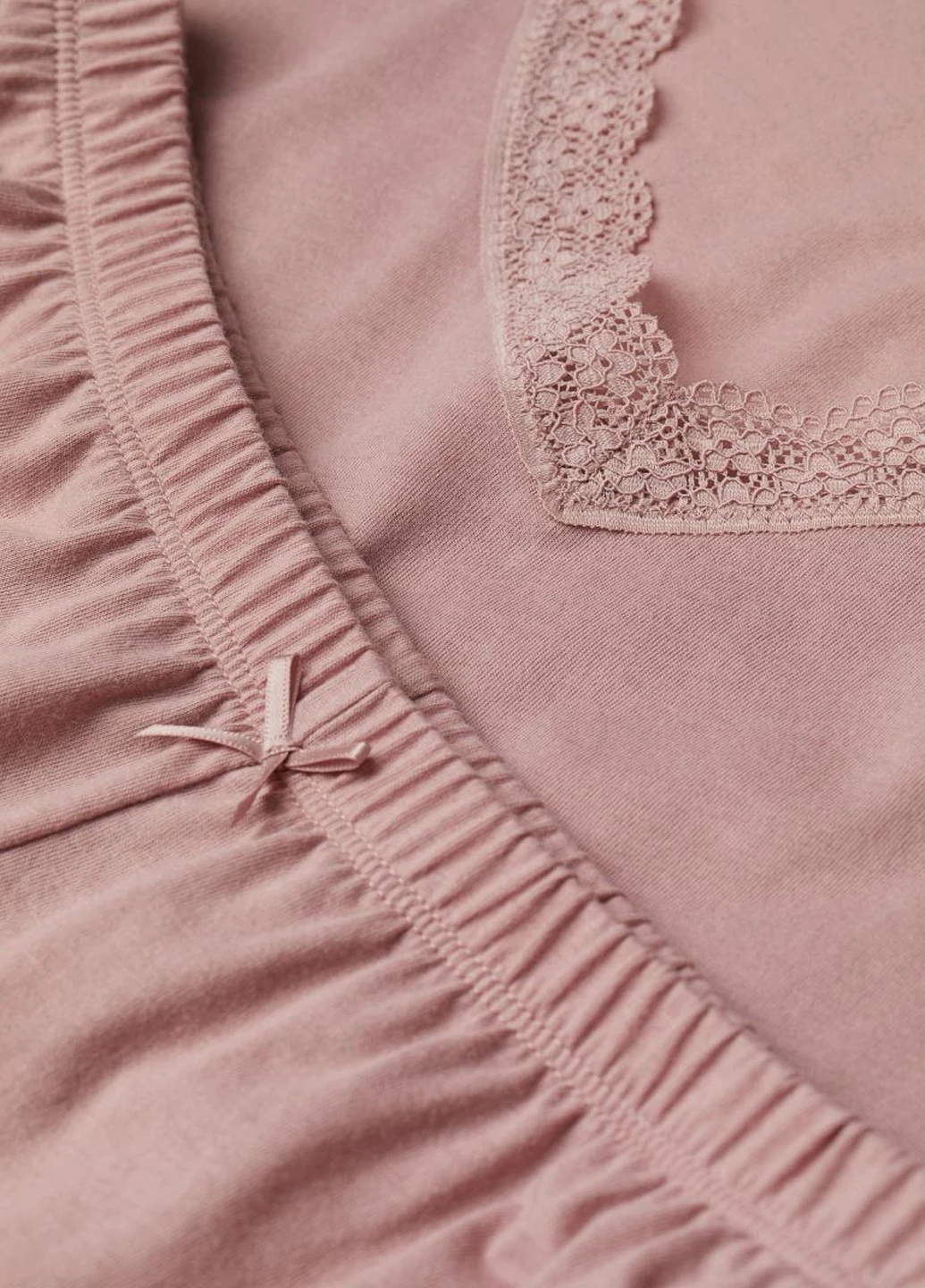 Розовая всесезон пижама H&M