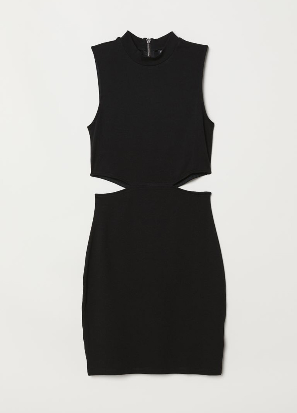 Чорна кежуал сукня сукня-водолазка H&M однотонна