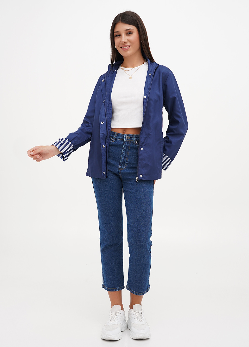 Синяя демисезонная куртка Terranova