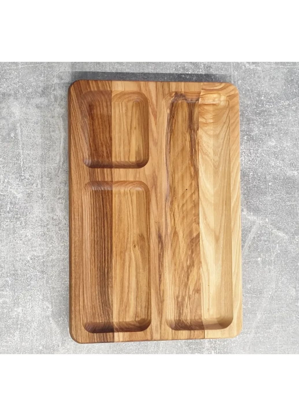 Менажница Дерево Карпат Т-47-Ясен 20х30 см No Brand (253783434)