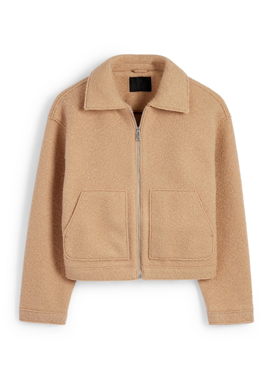 Бежева демісезонна куртка C&A