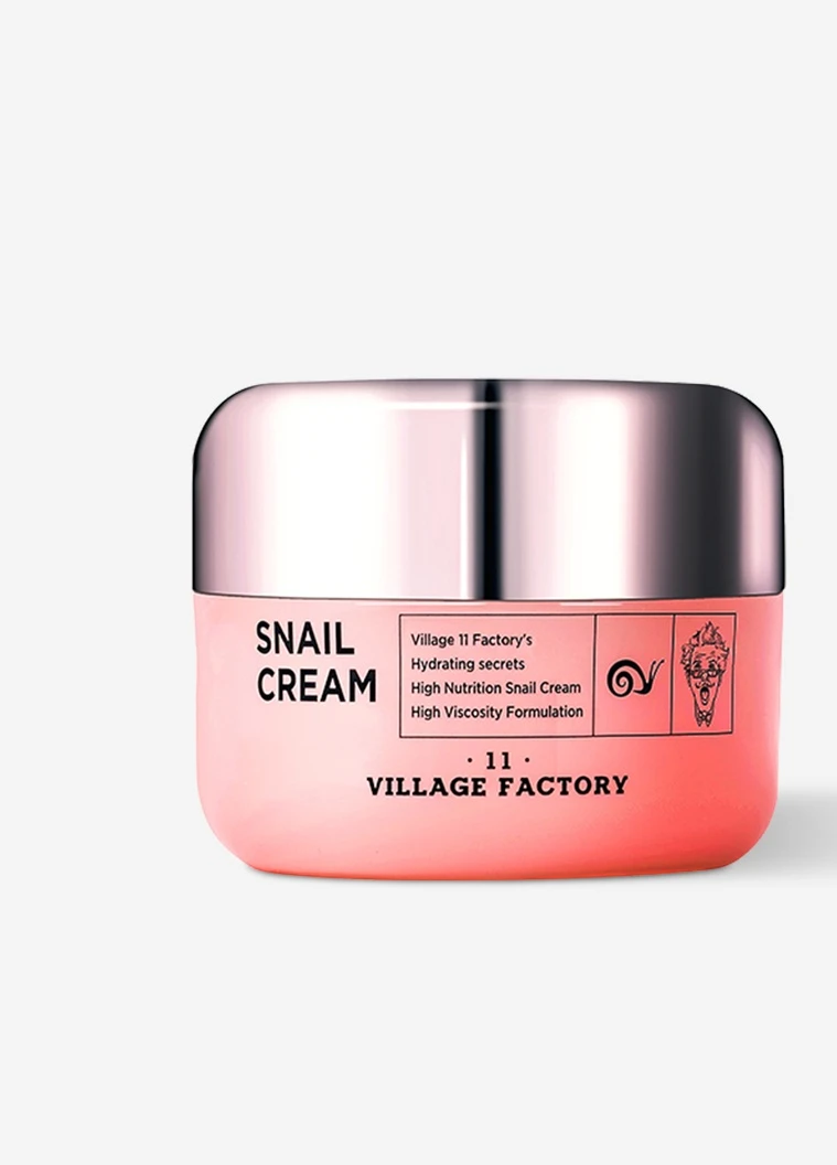 Village 11 Factory Крем для обличчя Snail Cream, 50 мл — Крем, Південна Корея (248673519)