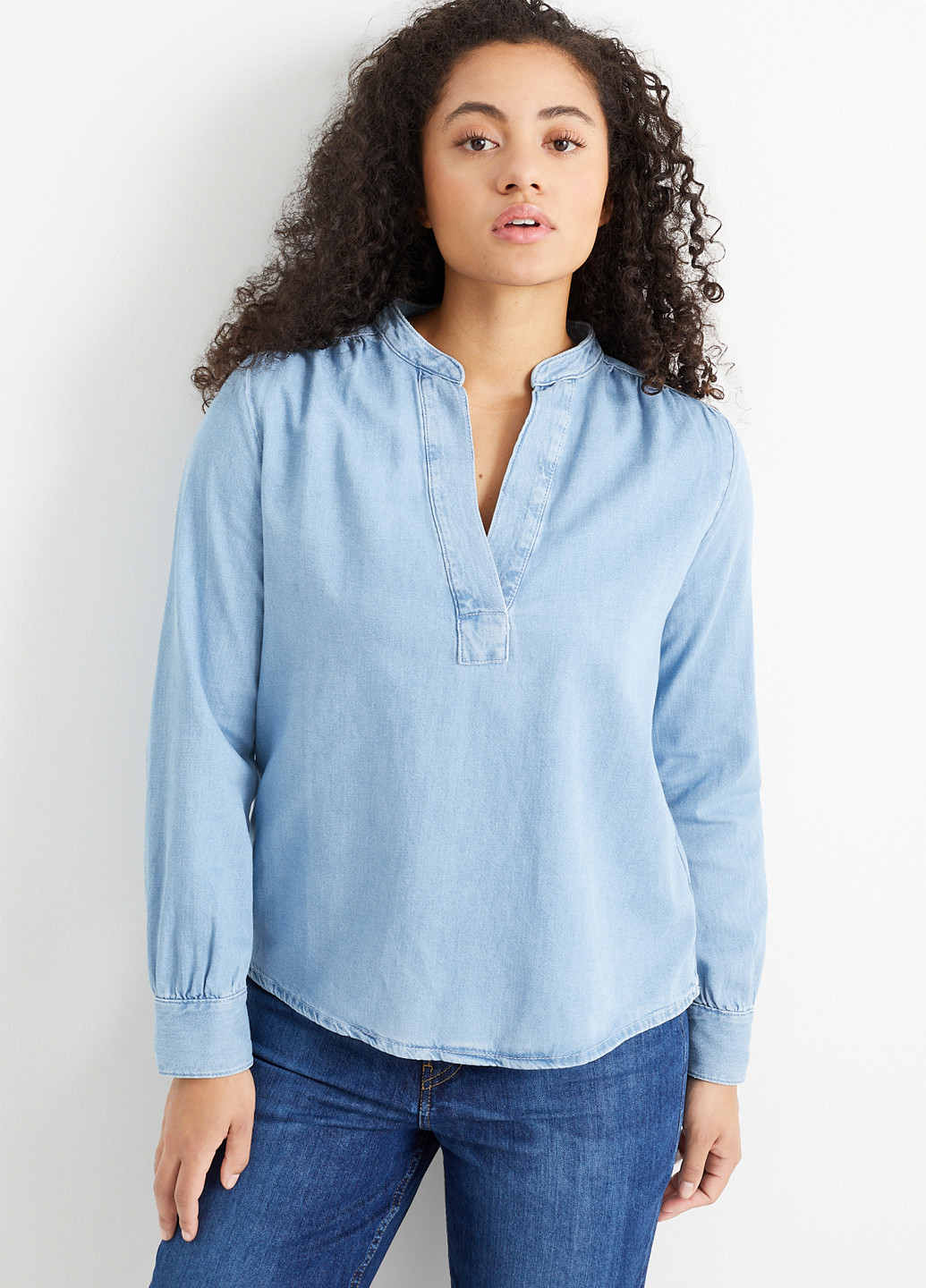 Блакитна блуза C&A