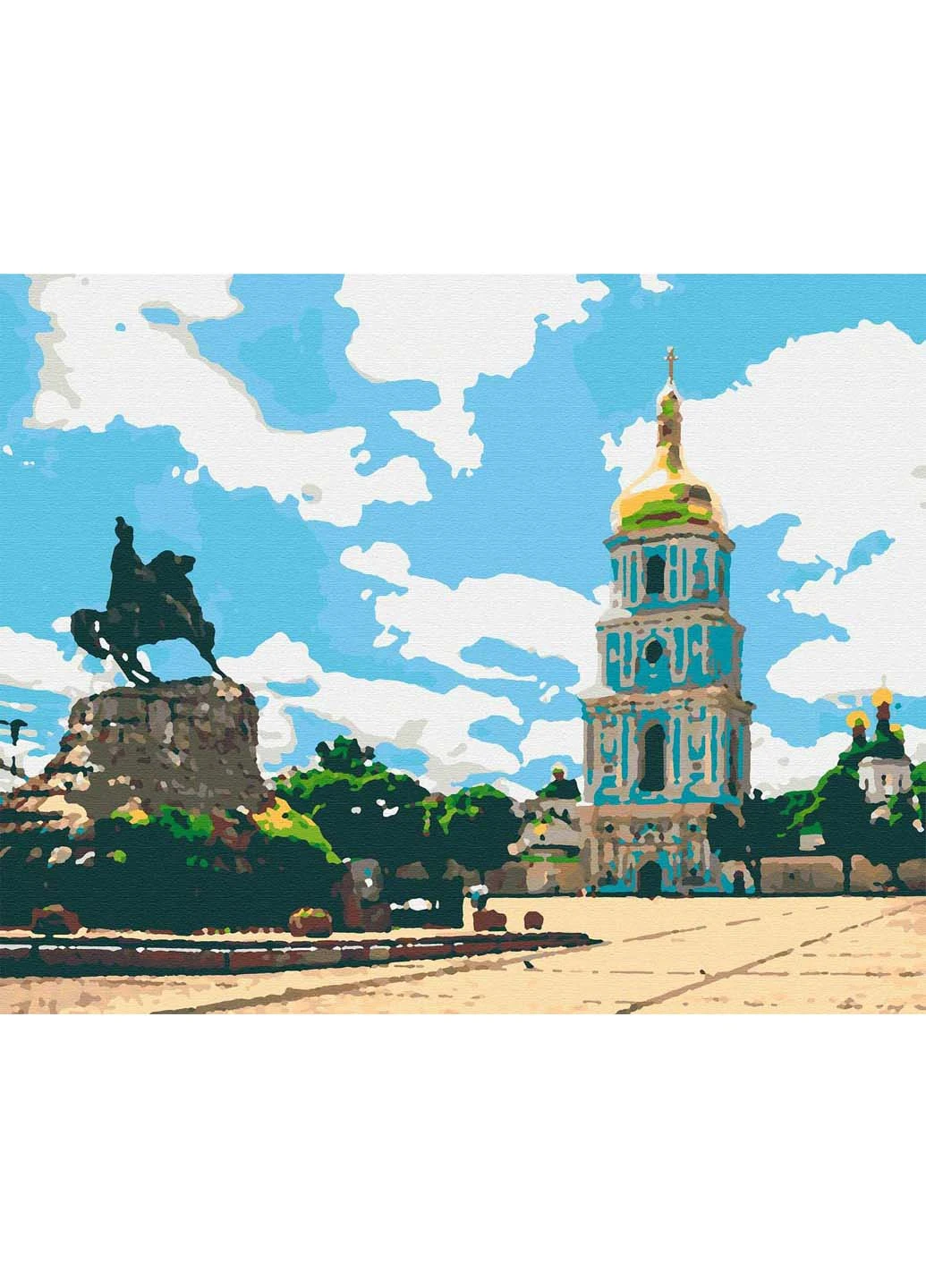 Набор для росписи Riviera Blanca Софиевская площадь 40х50 см (251800754)