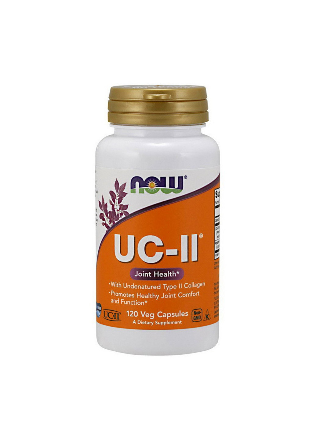 Коллаген UC-II Type II Collagen (120 капс) нау фудс Now Foods (255408382)