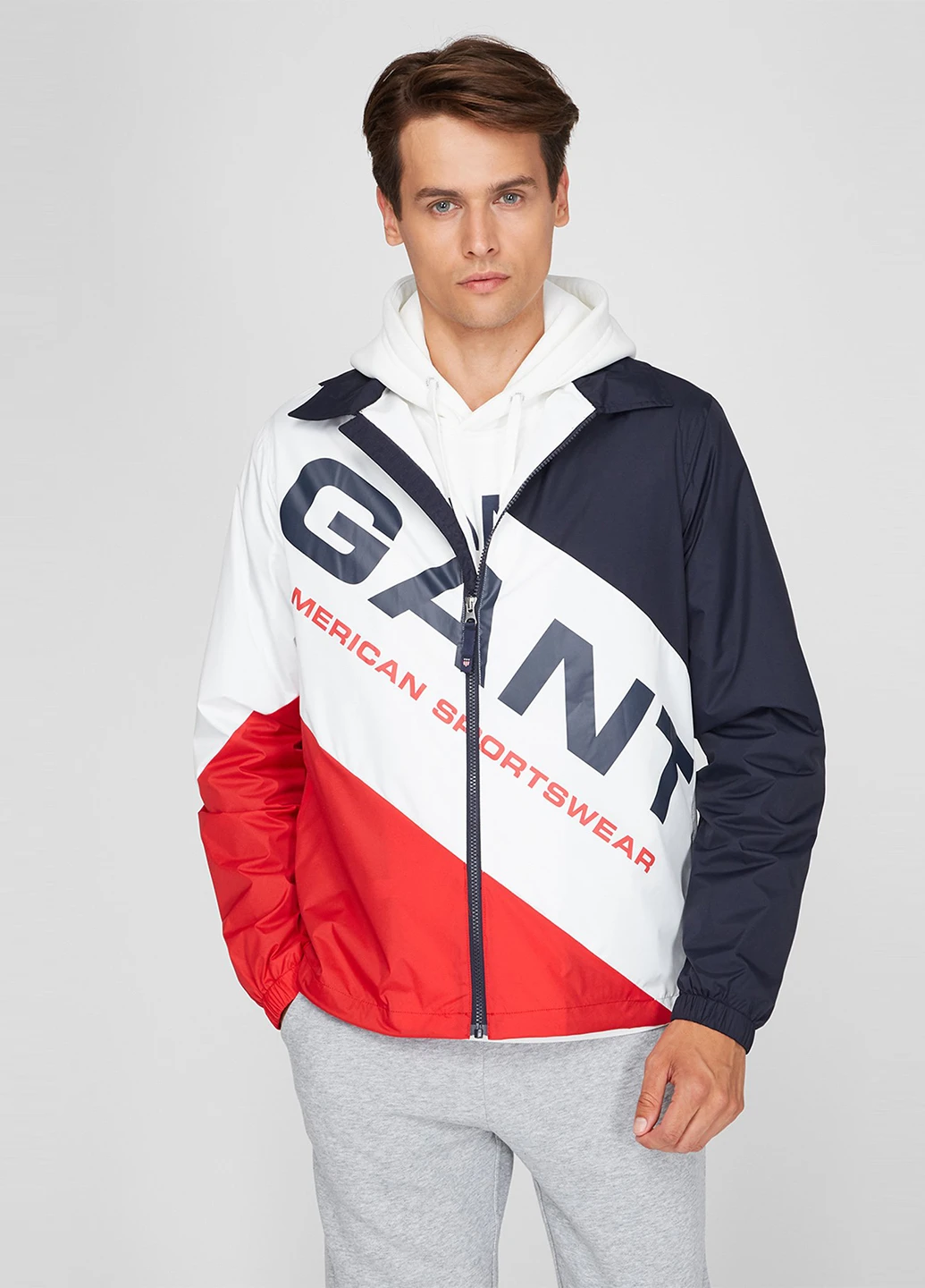 Синя демісезонна куртка Gant
