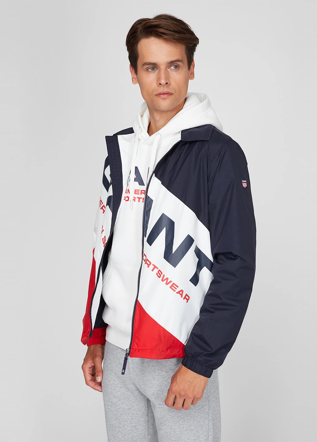 Синя демісезонна куртка Gant
