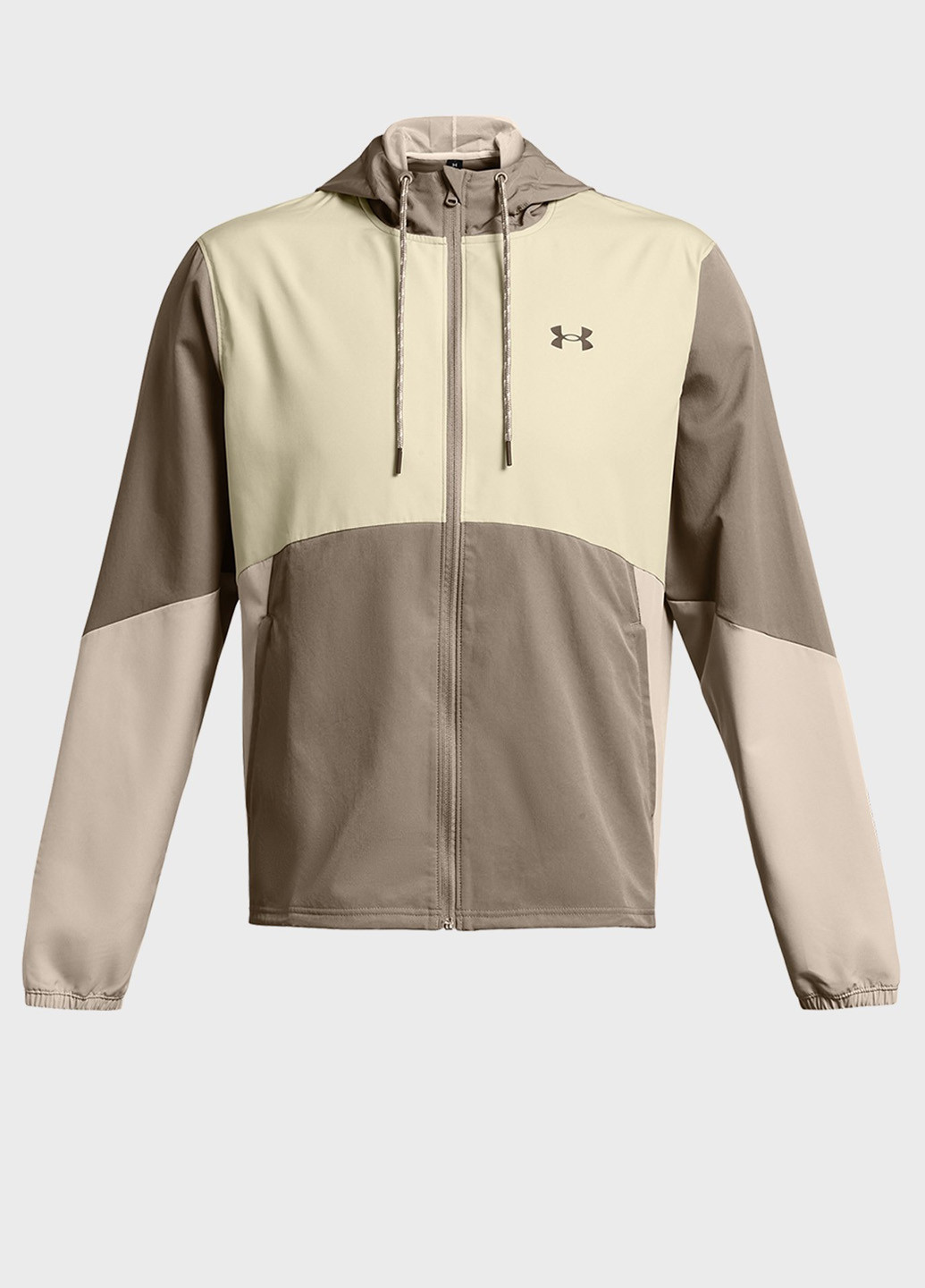 Бежевая демисезонная ветровка Under Armour