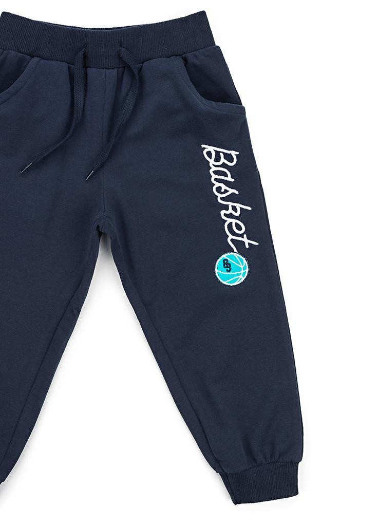 Синий демисезонный костюм десткий "basket ball" (11378-92b-red) Breeze