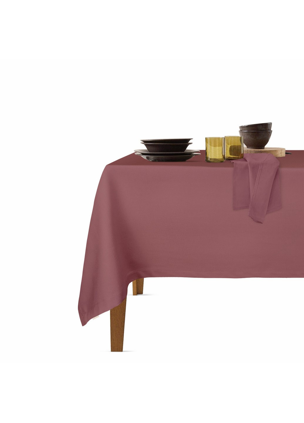 Столовый набор для сервировки стола скатерть Cherry 140х180 и салфетки тканевые Cherry 35х35 - 4 шт (4822052073681) Cosas (252506528)