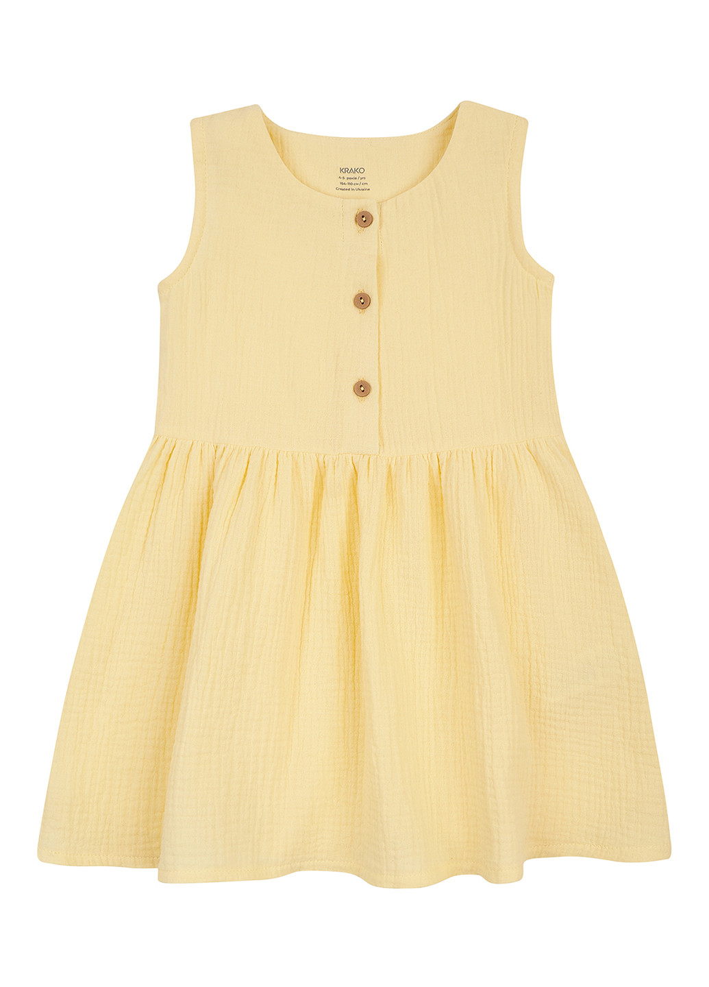 Жовта сукня KRAKO (302103772)