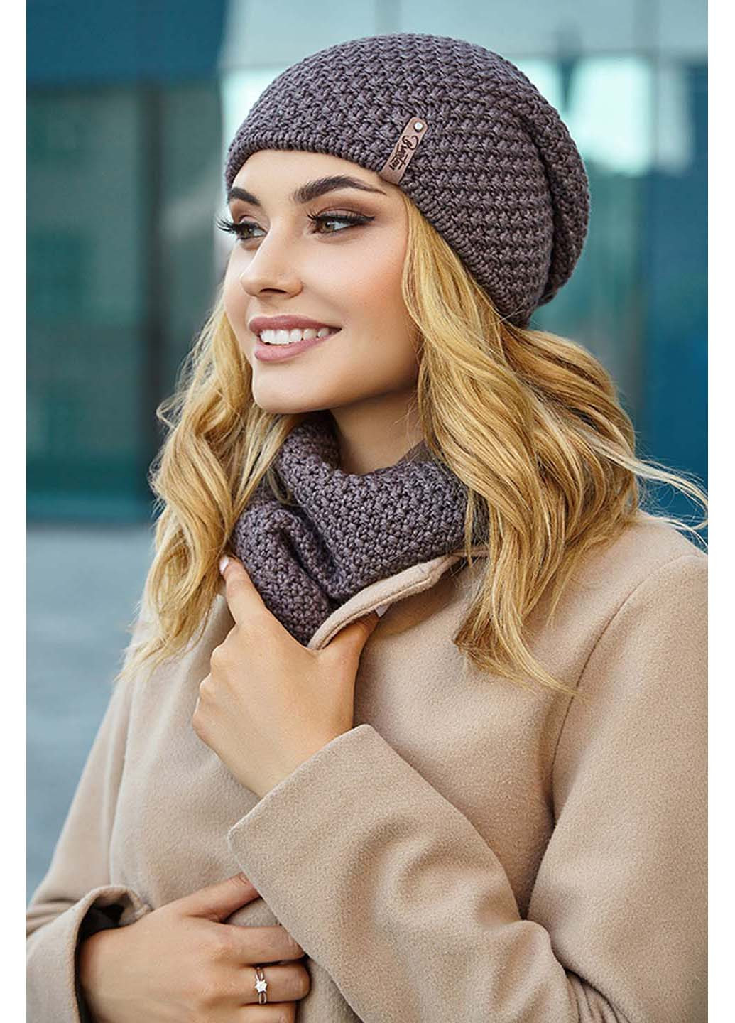 Комплект (шапка-колпак, шарф-хомут) Braxton (209518315)